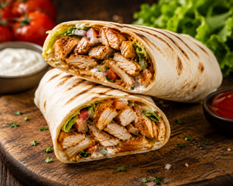 Tavuklu Wrap görseli