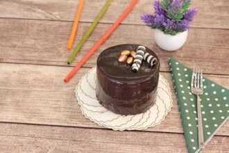 Çikolatalı Pasta (Dilim) görseli