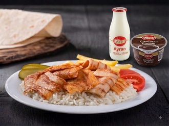 Pilav Üstü Tavuk Döner Menü görseli