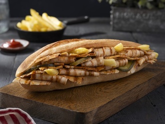 Tam Ekmeğe Tavuk Döner (120 gr.) görseli