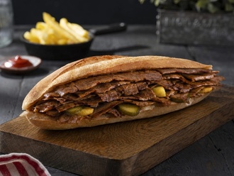 Yarım Ekmeğe Et Döner (50 gr.) görseli