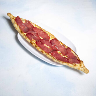 Pastırmalı Kaşarlı Pide (Açık) görseli