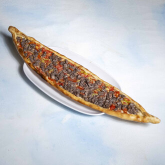 Kuşbaşılı Pide (Açık) görseli