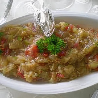 Közlenmiş Tereyağlı Patlıcan görseli