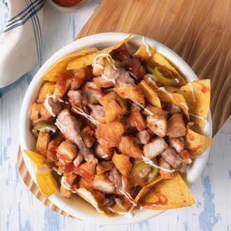 Tavuklu Nachos görseli