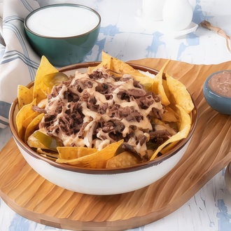 Etli Nachos görseli