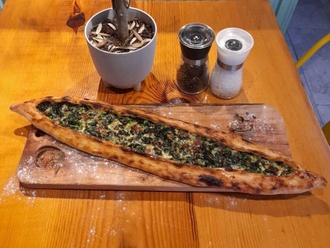 Ispanaklı Peynirli Pide (Açık) görseli
