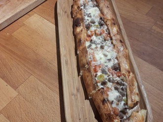 Kuşbaşılı Kaşarlı Pide (Açık) görseli