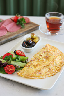Kaşarlı Omlet görseli