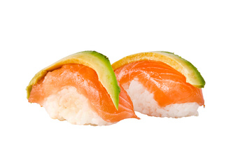 Sake Avocado Nigiri (1 pcs) görseli
