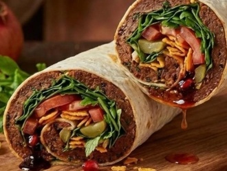 Doritoslu Çiğ Köfte Dürüm görseli