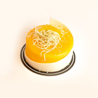 Portakallı Bademli Pasta (6 Kişilik) görseli