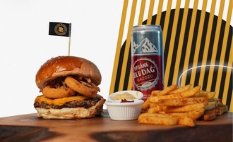 Onion Ring Burger Menü görseli