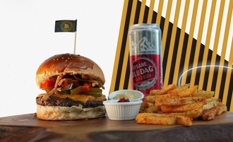 Almond Burger Menü görseli