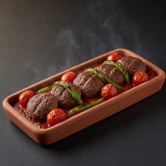 Kiremitte Köfte görseli