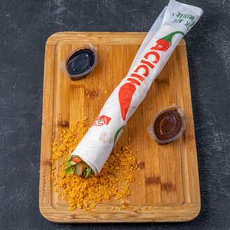 Doritoslu Mega Çiğ Köfte Dürüm görseli