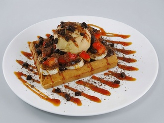 Choccocaramel Waffle görseli