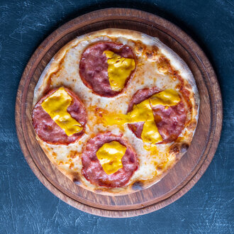 Füme Kaburga Pizza (Küçük) görseli