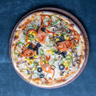 Veggie Pizza (Büyük Boy) görseli