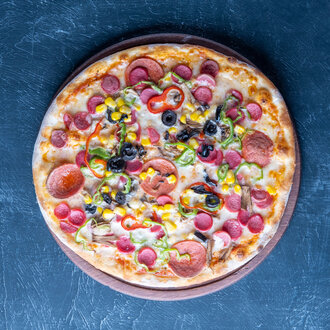 Bol Karışık Pizza (Küçük Boy) görseli