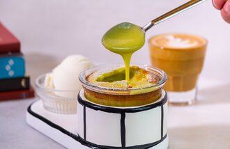 Limonlu Çikolatalı Sufle görseli