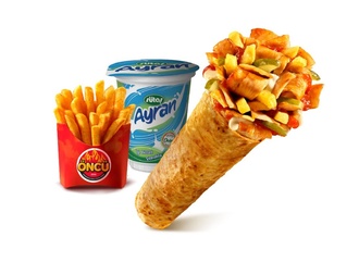 Avantajlı Tavuk Döner Dürüm Menü görseli