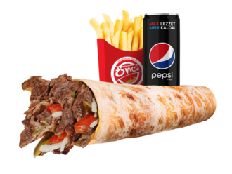 Combo Et Döner Dürüm Menü görseli