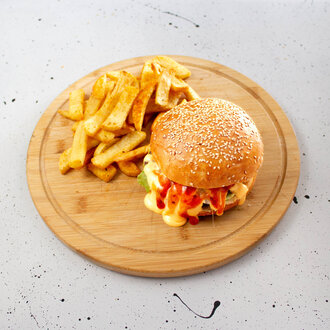 Sweet Chili Burger (140 gr.) görseli
