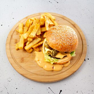 Hot Chilli Burger (100 gr.) görseli