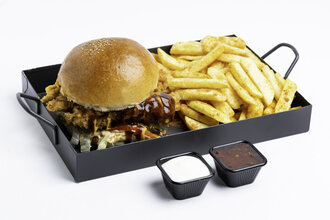 BBQ Cajun Ajun's Burger görseli