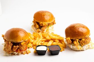 3'lü Ajun's Burger Menü görseli