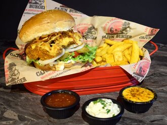 Mush Cajun Ajun's Burger görseli