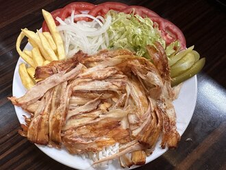 Tavuk Döner Pilav Üstü (140)Gr görseli