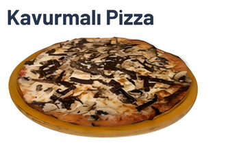 Kavurmalı Pizza (1 Kişilik) görseli