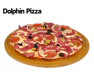 Dolphin Pizza (6 - 7 Kişilik) görseli