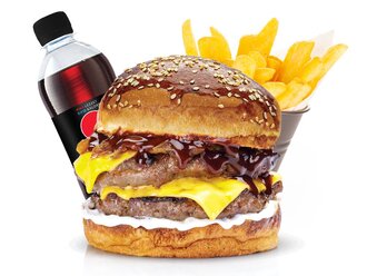 Double Cheeseburger Menü görseli