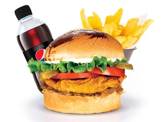 Chicken Burger Menü görseli