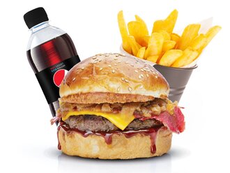 Smoke Cheeseburger Menü görseli