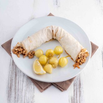 Tavuk Tantuni Dürüm (Eti 1,5 Porsiyon) görseli