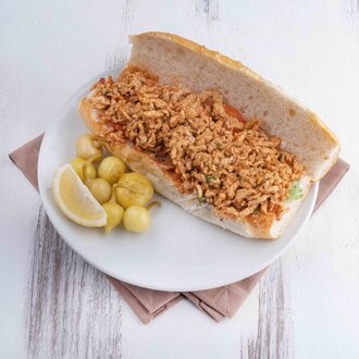Yarım Ekmek Arası Tavuk Tantuni ((Eti 1,5 Porsiyon) görseli