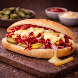 Kaşarlı Patso Sandviç görseli