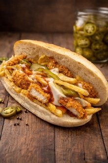 Schnitzel Sandviç görseli