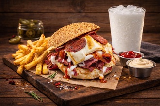 İzmir Karışık Kumru Sandviç Menü görseli