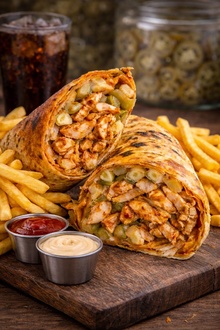 Tavuk Şiş Dürüm Menü görseli