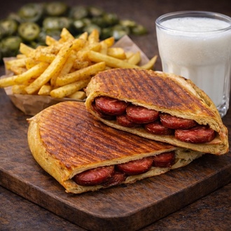 Sanayi Sucuklu Tost Menü görseli