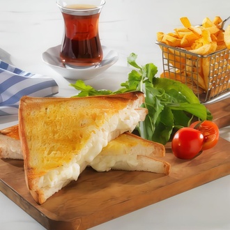 Beyaz Peynirli Tost görseli