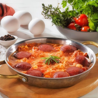 Menemen Sucuklu görseli