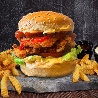 Ohannes Crispy Chicken Burger görseli