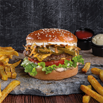 Regular Smash Burger görseli