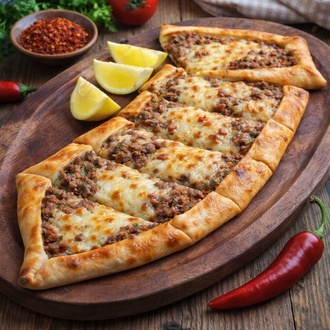 Kıymalı Kaşarlı Pide görseli